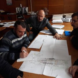 Мeeting of specialists about technical conditions for the AHMES station